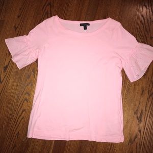 J. Crew- S- Ruffle Shirt